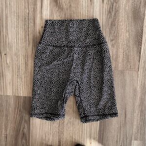 BuffBunny Biker Shorts—bossy print